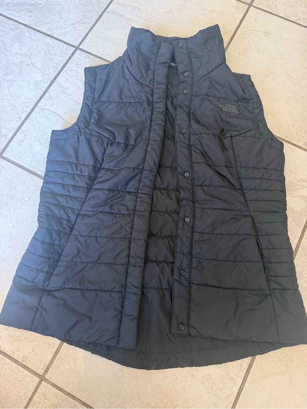 The North Face Women's Black Quilted Puffer Vest